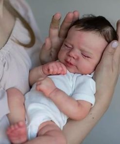 Zero Pam Reborn Baby Dolls Silicone Full Body-18 in Realistic Baby Doll, Full Silicone Reborn Dolls, Real Life Babys Doll That Look Real, Anatomically Correct Girl Babies with Accessories 2