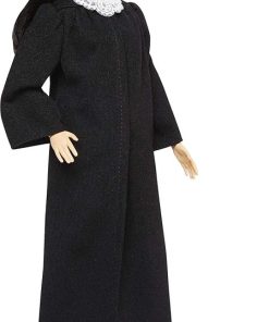 Barbie Judge Doll, Brunette, Wearing Black Robe with Gavel and Block, for 3 to 7 Year Olds