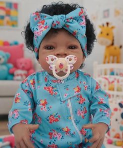 -20inch Cloth Body Soft American Baby Dolls Vinyl Reborn Toddler Girl Doll Premie Baby Genesis Hand Painted Cute Lifelike Doll Babies Accessories for Kids 2