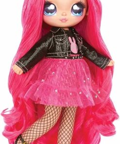Na Na Na Surprise Ultimate Black Bunny and 11″ Fashion Doll Surprise Doll with Clothes & Accessories 100+ Mix & Match Looks for Kids Girls
