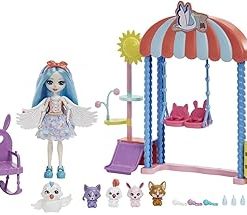 Doll and Accessories, Darling Daycare Playset, Starley Stork Doll, Bouncer and 4 Baby Bestie Animal Figures, Crib and More, Baby Best Friends, Kids Gifts, HLH23