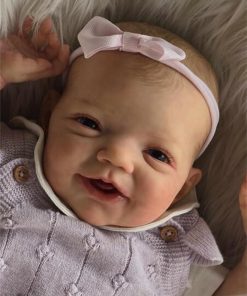 Zero Pam Realistic Reborn Baby Dolls, 20 Inch Lovely Newborn Baby Dolls Full Body Girl Soft Vinyl, Anatomically Correct Baby Doll with Full Accessories 2