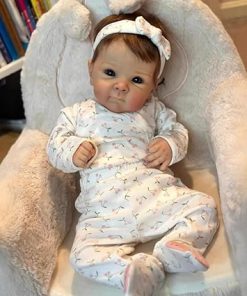 Reborn Baby Dolls 18 Inch Girl Full Body Silicone Reborn Realistic Newborn Lifelike Baby Dolls Bettie That Look Real Child Birthday Gifts for Toddler Girls Toys & Accessories 2