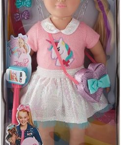 My Life As 18″ Poseable JoJo Siwa Doll with Cell Phone and Selfie Stick