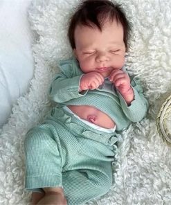 Zero Pam Real Life Reborn Baby Dolls Silicone Full Body Girl 18 Inch Realistic Baby Dolls That Look Real Lifelike Babies Reborn Doll Alive Newborn Babies Anatomically Correct 2