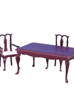 Dollhouse Miniature Dining Room Set