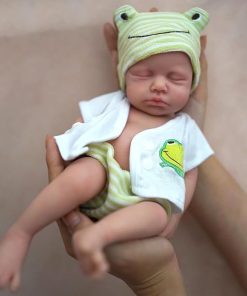 12″ Girl Micro Preemie Full Body Silicone Baby Doll Lulu Lifelike Mini Reborn Doll Surprice Children Anti-Stress My Melody 2
