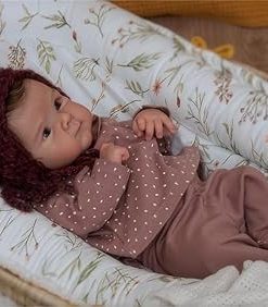 Anano Realistic Reborn Baby Dolls Bettie Silicone Vinyl Full Body Girl 18 inch Lifelike Newborn Baby Doll That Look Real Squishy Anatomically Correct Baby Girl Doll 2