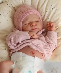 Zero Pam Full Silicone Reborn Baby Dolls, 18 in Realistic Baby Doll, Anatomically Correct Baby Girl, Silicone Baby Doll That Look Real, Real Life Baby Dolls with Accessories 2
