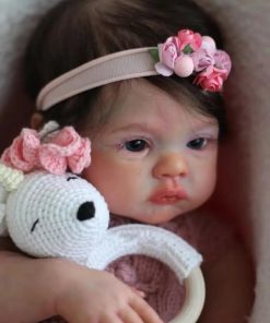 Zero Pam Realistic Reborn Baby Doll 18 Inch Real Life Newborn Baby Doll Soft Silicone Anatomically Correct Reborn Babies That Look Real with Accessories for Kids Over 3 Years 2