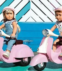 Our Generation Pink Ivory Scooter for 18″ Doll 2