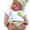7 Inch Reborn Baby Doll ， Silicone Doll Girl Darcy, Mini Realistic Newborn Baby Dolls Silicone Full Body with Feeding Accessories & Gift Box 3