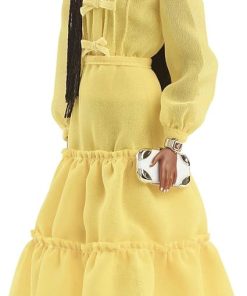 Barbie Signature @BarbieStyle Fully Poseable Fashion Doll (12-in Brunette with Braids) with 2 Tops, Shorts, Skirt, Coat, 2 Pairs of Shoes & Accessories, Gift for Collector 2