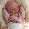 Realistic Reborn Baby Dolls 18 Inch 45 CM Newborn Baby Dolls Girl Lifelike Handmade Real Life Soft Weighted Body with Toy Accessories Gifts for Kids Age 3+ 4