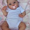 Angelbaby Life Like Reborn Baby Doll Toddler Girl 24 inch Realistic Silicone Baby Beautiful Big Size Rebirth New Born Child Doll for Girls Birthday Gifts 4