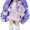 Rainbow High Winter Break Violet Willow – Purple Fashion Doll with 2 Outfits, Snow Gear and Display Stand – Gift and Collectable for Kids Ages 6+, Multicolor, 3.2 x 14 x 12 inches