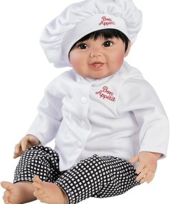 Paradise Galleries Asian Realistic Reborn Toddler Doll, 20-Inch Designer Doll by Ping Lau with Accessories, Birthday Gift for Kids Ages 3 and Up – Bon Appetit