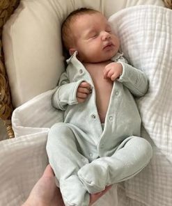 Zero Pam Reborn Baby Dolls Silicone Full Body-20 in Anatomically Correct Baby Boy, Realistic Baby Doll, Full Silicone Baby Doll, Real Life Baby Dolls with Accessories