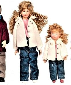 Aztec Imports, Inc. Dollhouse Miniature 4-Pc. Finley Family