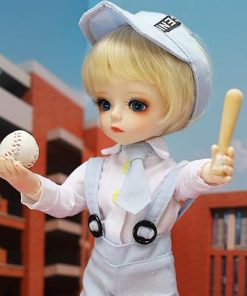UCanaan BJD Doll 1/6 SD Dolls 12 Inch 18 Ball Jointed Doll DIY Toys with Full Set Clothes Shoes Wig Makeup, Best Gitfs for Girls Christmas Birthday (B-Nanxuan) 2
