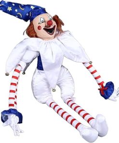 Kitchen Witch Doll, Hanging Scary Clown Doll Creepy Dolls with Creepy Appearance for Horror Themed Activities