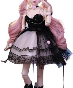 Hand-Painted BJD Doll, 1/3 Anime Doll with 31 Movable Joints, for Girls, Desk and Wall Decor, 22.8 Inches Tall BJD Doll (Ordinary Packaging)