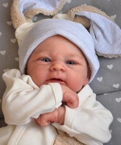 Zero Pam Reborn Baby Dolls-17 in Realistic Baby Doll, 3D Skin with Veins, Real Life Babys Dolls That Look Real, Silicone Reborn Dolls with Accessories 2