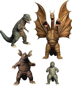 Mezco – Godzilla: Destroy All Monsters – 5 Points XL – Round 2 Boxed Set