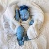20 inch Avatar Baby Dolls Realistic Reborn Baby Dolls with Cloth Body Lifelike Newborn Avatar Babies Soft Vinyl Poseable Real Life Looking Reborn Avatar Baby Dolls with Feeding Toy