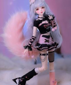 Hand-Painted BJD Doll 1/3: Fox Girl Style, 22 Inches, Girls