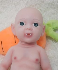Full Silicone Baby Doll Girl – 16 inch Realistic Reborn Baby Dolls, Halloween, Christmas and Birthday Gifts for Grils, Niece and Granddaughter 3+ 2