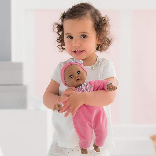 Corolle Bébé Calin Maria Baby Doll - 12" Soft Body Doll with Pink Outfit, Sleeping Eyes That Open and Close, Vanilla Scented, Mon Premier Poupon Collection for Ages 18 Months and up - Image 2
