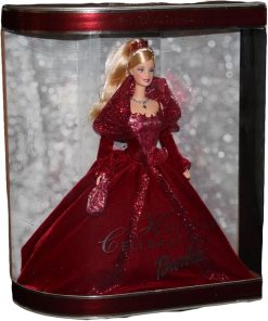 Mattel 2002 Holiday Celebration Barbie 2