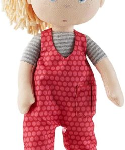 HABA Cassie 12″ Soft Doll with Blonde Hair (Machine Washable)