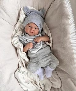 Reborn Baby Dolls 19Inch Soft Cloth Weighted Body Silicone Reborn Newborn Doll Lifelike Baby Dolls That Look Real Child Birthday Gifts Dolls Toys & Accessories 2