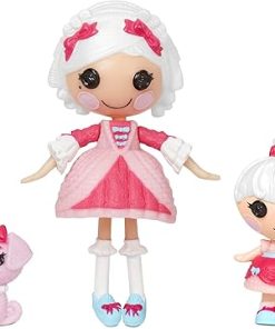Lalaloopsy Sew Royal Princess Party 8 Pack – Crumpet & Teacup Hearts + Suzette & Mimi La Sweet, 8 Princess Dolls (Classic + Littles + Minis) + 6 Pets & Tiara, in Reusable Castle Package, Ages 3-103 2