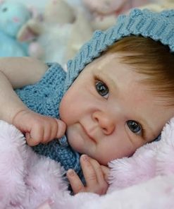 Zero Pam Realistic Reborn Baby Dolls Full Body Girl 18 Inch Real Life Anatomically Correct Reborn Toddler Newborn Baby Dolls That Look Real with Accessories 2