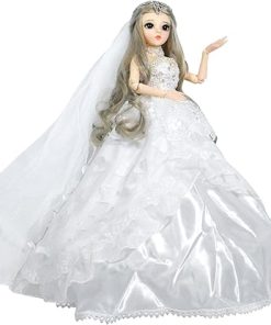 Proudoll 1/3 BJD Doll 60cm – 24″ Princess Tiffany SD Ball Jointed Dolls, Customized Doll Body with Clothes Outfit Set