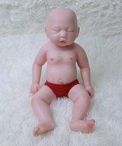 Full Silicone Reborn Baby Doll Girl – 18 inch Realistic Platinum Silicone Baby Doll, Gifts for Girls and Doll Collections