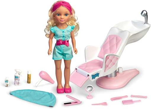 16" Salon Fashion Doll with Salon Chair and Styling Accessories for Ages 3+