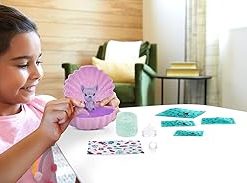 Barbie GTP74 Color Reveal Sea Animals Assortment with Shell Shaped Container and 5 Surprises 2