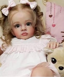 Zero Pam Realistic Reborn Baby Dolls, 20 Inch Lovely Newborn Baby Dolls Full Body Girl Soft Vinyl, Anatomically Correct Baby Doll with Full Accessories 2
