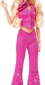 ARTIZANSTORE The Movie Collectible Doll Margot Robbie as in Pink Western Outfit