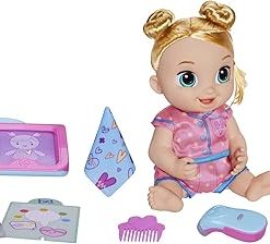 Baby Alive Lulu Achoo Doll, 12-Inch Interactive Doctor Play Toy, Lights, Sounds, Movements, Kids 3 and Up, Blonde Hair