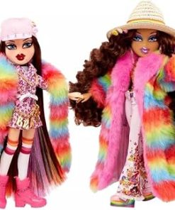 Bratz x JimmyPaul Special Edition Designer Pride 2-Pack Couple Roxxi & Nevra Fashion Dolls, Multicolor, 580324