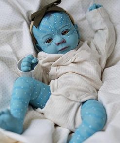 iCradle Lovely 19 inch 48 cm That Looks Real Baby Doll Avatar Reborn Dolls Painted Hair Baby Doll Realistic Newborn Baby Toy for Ages 3+