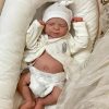 Zero Pam Realistic Reborn Baby Dolls, 20 Inch Lovely Newborn Baby Dolls Full Body Girl Soft Vinyl, Anatomically Correct Baby Doll with Full Accessories