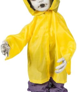 Fun Express Standing Doll in Raincoat Halloween Decoration