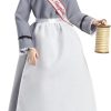 Barbie Inspiring Women Series Florence Nightingale Collectible Doll, Approx. 12-in, Wearing Nurse’s Uniform, Apron and Cap with Doll Stand and Certificate of Authenticity