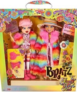 Bratz x JimmyPaul Special Edition Designer Pride 2-Pack Couple Roxxi & Nevra Fashion Dolls, Multicolor, 580324 2